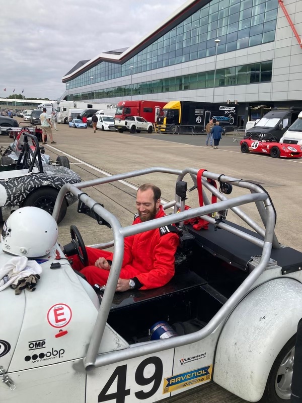 Preparing to Race at Silverstone